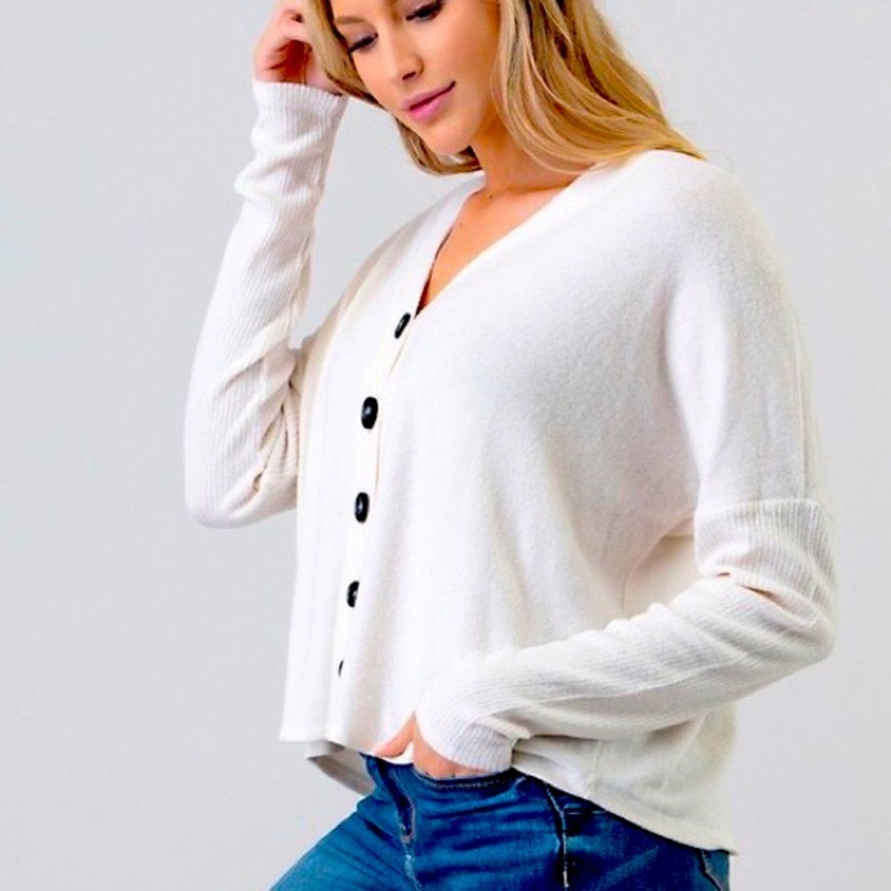 Wandering Love Drop Shoulder Top